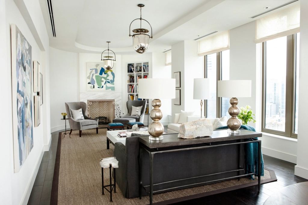 Representative image: a bright living room